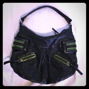 LAMB Etoile Black Leather Handbag